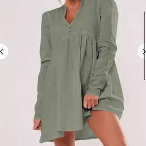Missguided long sleeved dress
